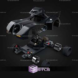 Model Kit Car Batmobile 1989 STL Files