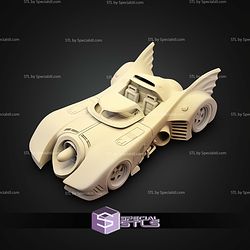 Model Kit Car Batmobile 1989 STL Files