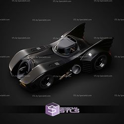 Model Kit Car Batmobile 1989 STL Files