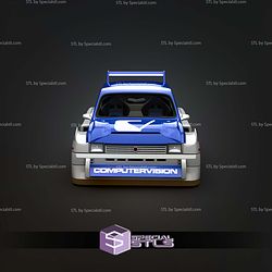 Model Kit Car Metro 6R4 Group STL Files