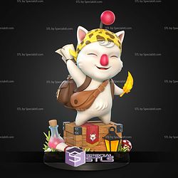 Moogle Final Fantasy 137mm STL Files