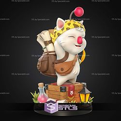 Moogle Final Fantasy 137mm STL Files