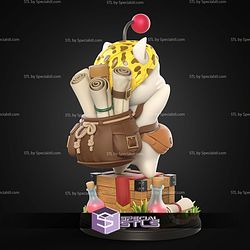 Moogle Final Fantasy 137mm STL Files