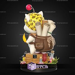 Moogle Final Fantasy 137mm STL Files