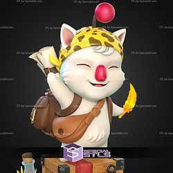 Moogle Final Fantasy 137mm STL Files