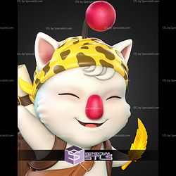 Moogle Final Fantasy 137mm STL Files