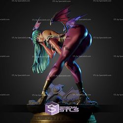 Morrigan Aensland Darkstalkers Seductive Pose STL Files