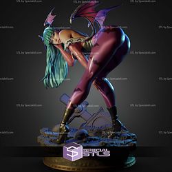 Morrigan Aensland Darkstalkers Seductive Pose STL Files
