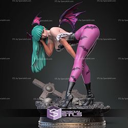 Morrigan Aensland Darkstalkers Seductive Pose STL Files