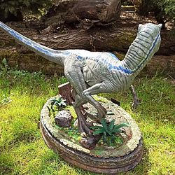 Blue Raptor From Jurassic Park