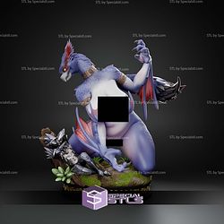 Nargacuga Furry ALT STL Files