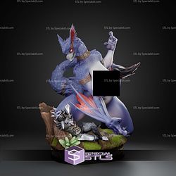 Nargacuga Furry ALT STL Files