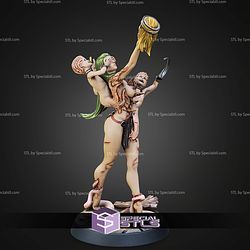 Narshe The Matron 32mm 75mm Fantasy STL Miniatures