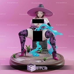 Naughty Witch Halloween ALT V2 STL Files