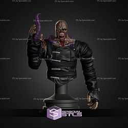 Nemesis Bio Organic WeaponBust STL Files