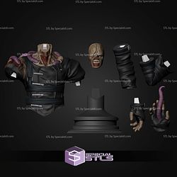 Nemesis Bio Organic WeaponBust STL Files