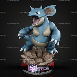 Nidoqueen 031 Diorama STL Files