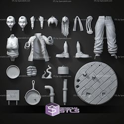 Nikaido With Food 188mm STL Files
