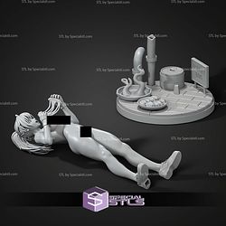 Nikaido With Food ALT 188mm STL Files