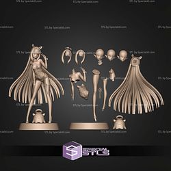 Ninomae InaNis Bunny Hololive STL Files
