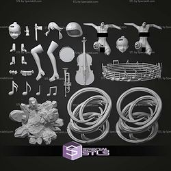 Nonon Jakuzure ALT 141mm STL Files