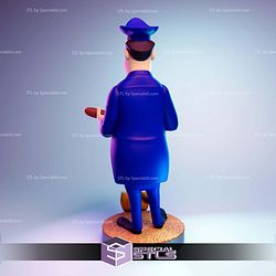 Officer Dibble Top Cat STL Files