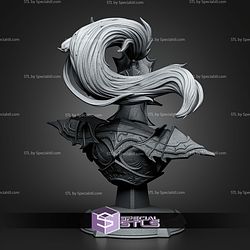 Ornstein Dark Souls Golden Armor Bust 261mm STL Files