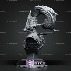 Ornstein Dark Souls Golden Armor Bust 261mm STL Files