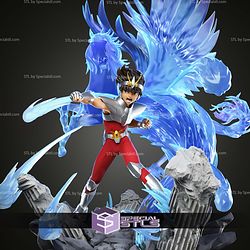 Pegasu Diorama 450mm STL Files