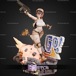Pin Up Collection Metal Slug Girl STL Files