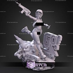 Pin Up Collection Metal Slug Girl STL Files