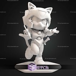 Pollyester Samurai Pizza Cats STL Files