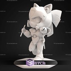 Pollyester Samurai Pizza Cats STL Files