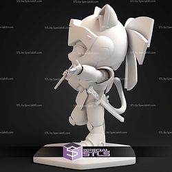Pollyester Samurai Pizza Cats STL Files