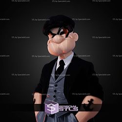 Popeye Peaky Blinder No Ams STL Files
