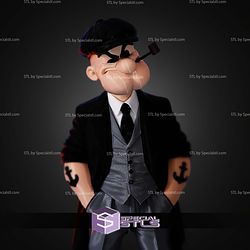 Popeye Peaky Blinder No Ams STL Files