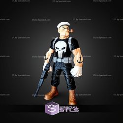 Popeye Punisher No AMS STL Files
