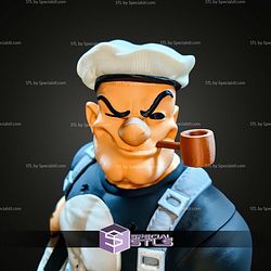 Popeye Punisher No AMS STL Files