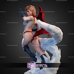 Power Girl Stunning Superhero STL Files