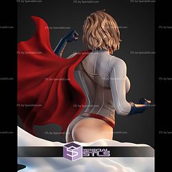 Power Girl Stunning Superhero STL Files