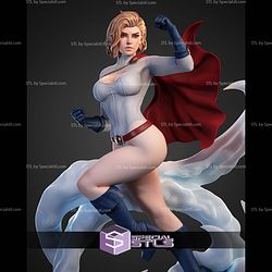 Power Girl Stunning Superhero STL Files