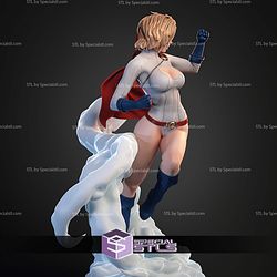 Power Girl Stunning Superhero STL Files