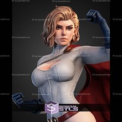 Power Girl Stunning Superhero STL Files