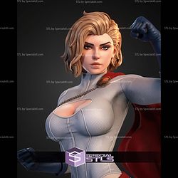 Power Girl Stunning Superhero STL Files