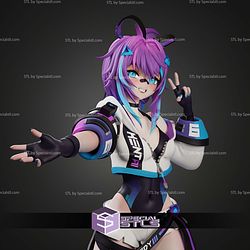 Projekt Melody ENVtuber 263mm STL Files