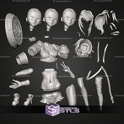 Projekt Melody ENVtuber 263mm STL Files