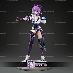Projekt Melody ENVtuber 263mm STL Files