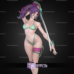 Psylocke Summer P1 STL Files