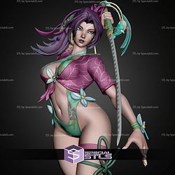 Psylocke Summer P1 STL Files