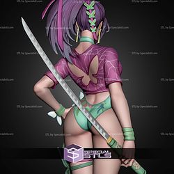 Psylocke Summer P2 STL Files